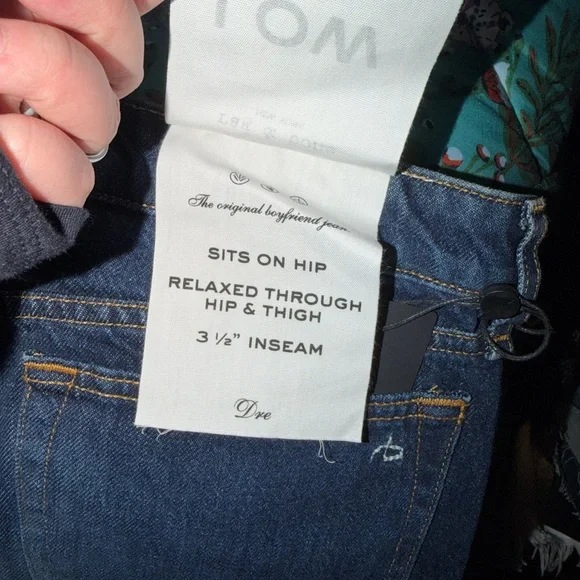 Rag & Bone Dre Low Rise Jean Shorts Size - Picture 5 of 8